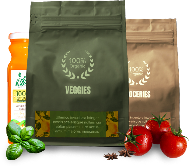 Organic products hero