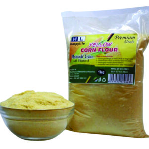 Yellow corn flour mahindi lishe front 1kg apollos shop