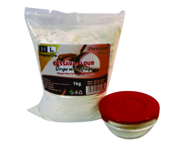 Cassava flour unga wa mhogo display hl apollos shop