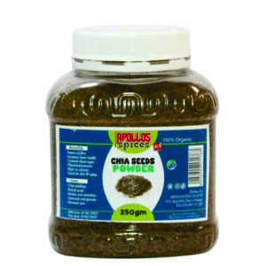 Chia seeds powder 250g apollos spices apollos shop